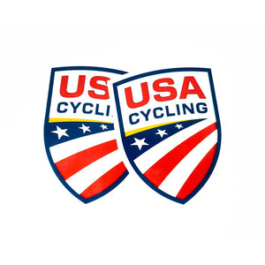 USA Cycling Pack of 2 Stickers