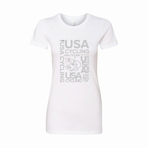 Women's I am USA Cycling T-shirt