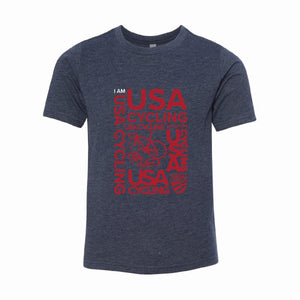 Kids I am USA Cycling T-shirt