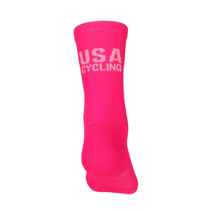 Pink Cycling Sock