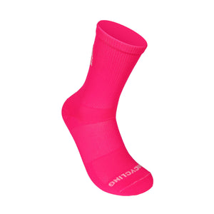 Pink Cycling Sock