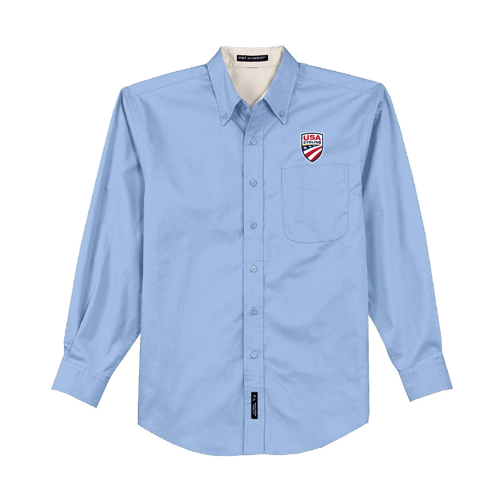 Men's Officials Long Sleeve Button Up