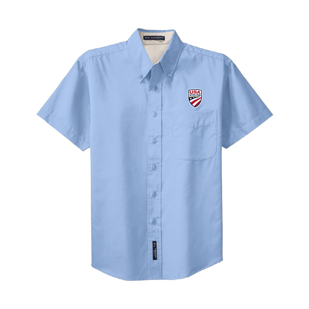 Men's Officials Short Sleeve Button Up