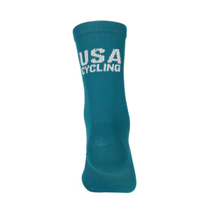 Teal Cycling Socks