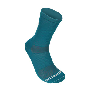 Teal Cycling Socks